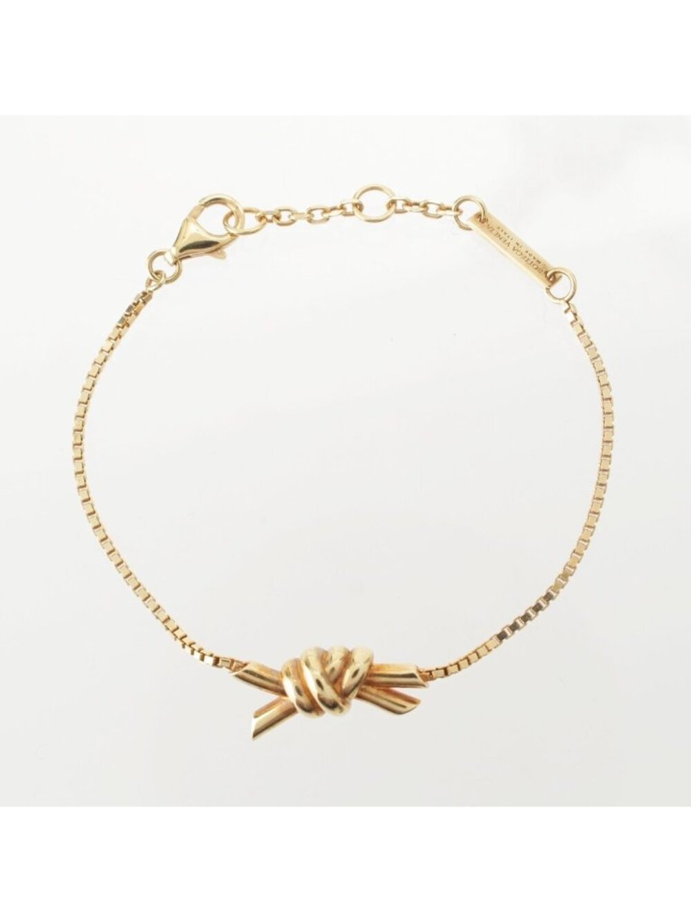 Bottega Veneta Knot Bracelet Gold